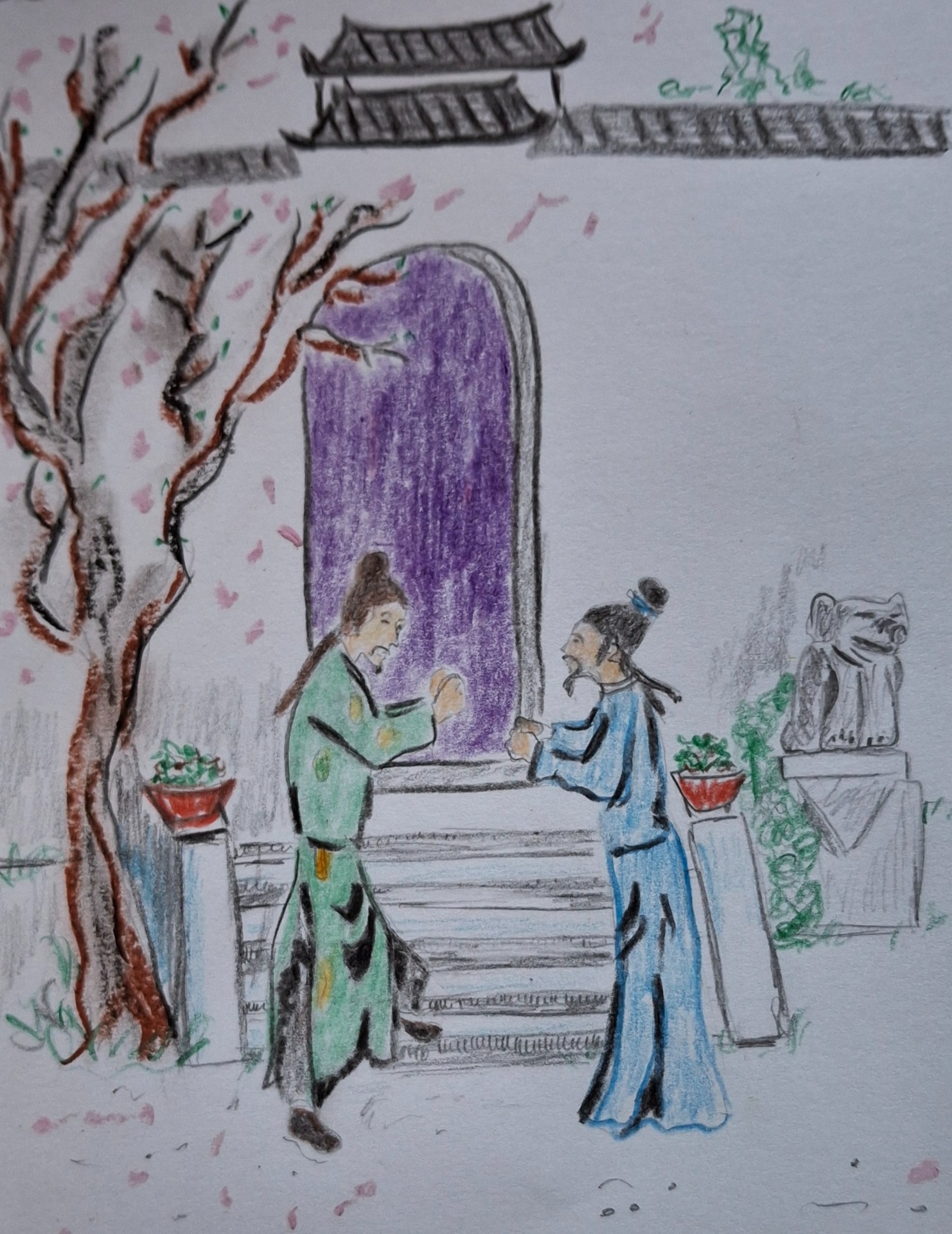 江南逢李龟年, 杜甫 