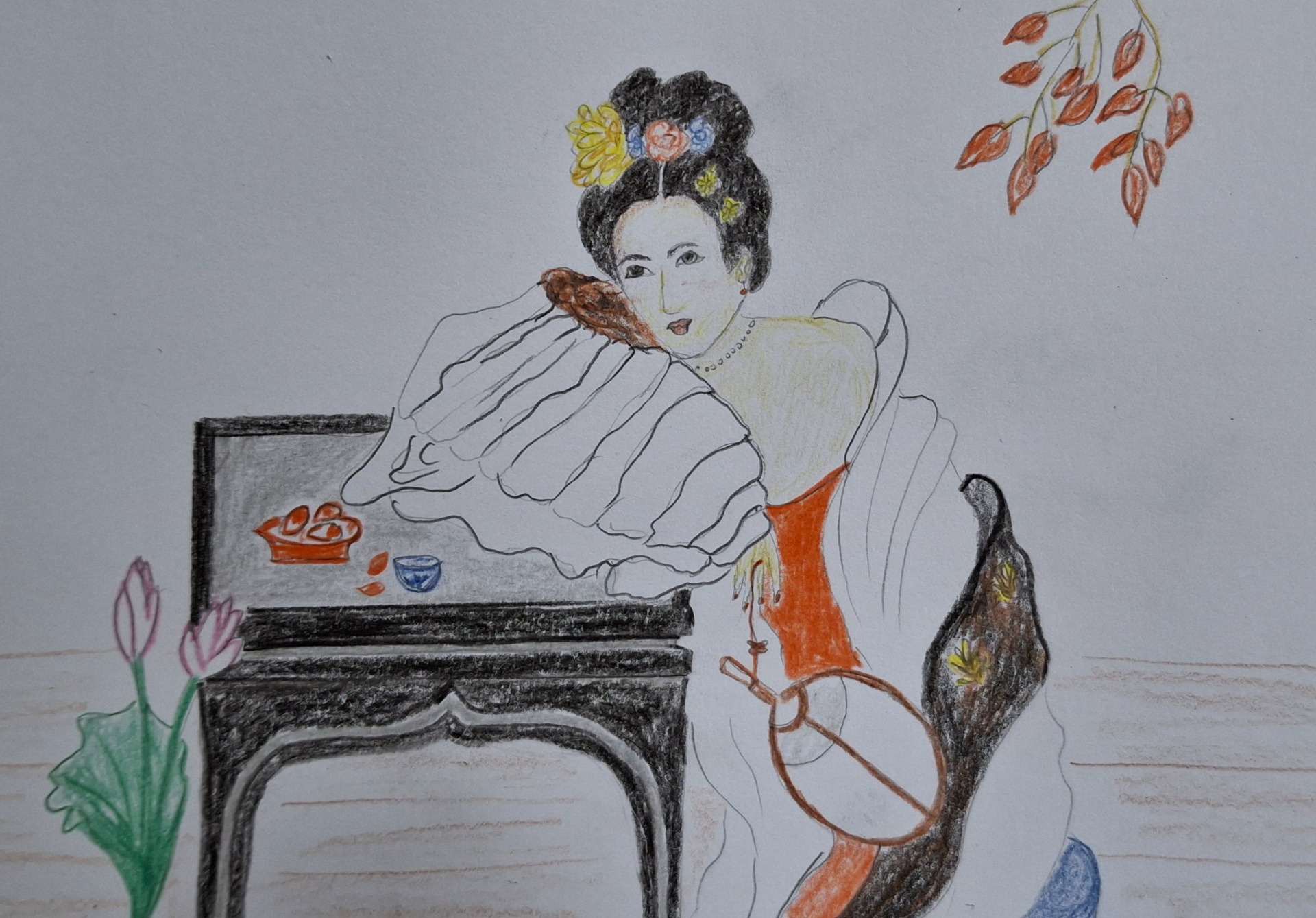 春怨, 刘方平